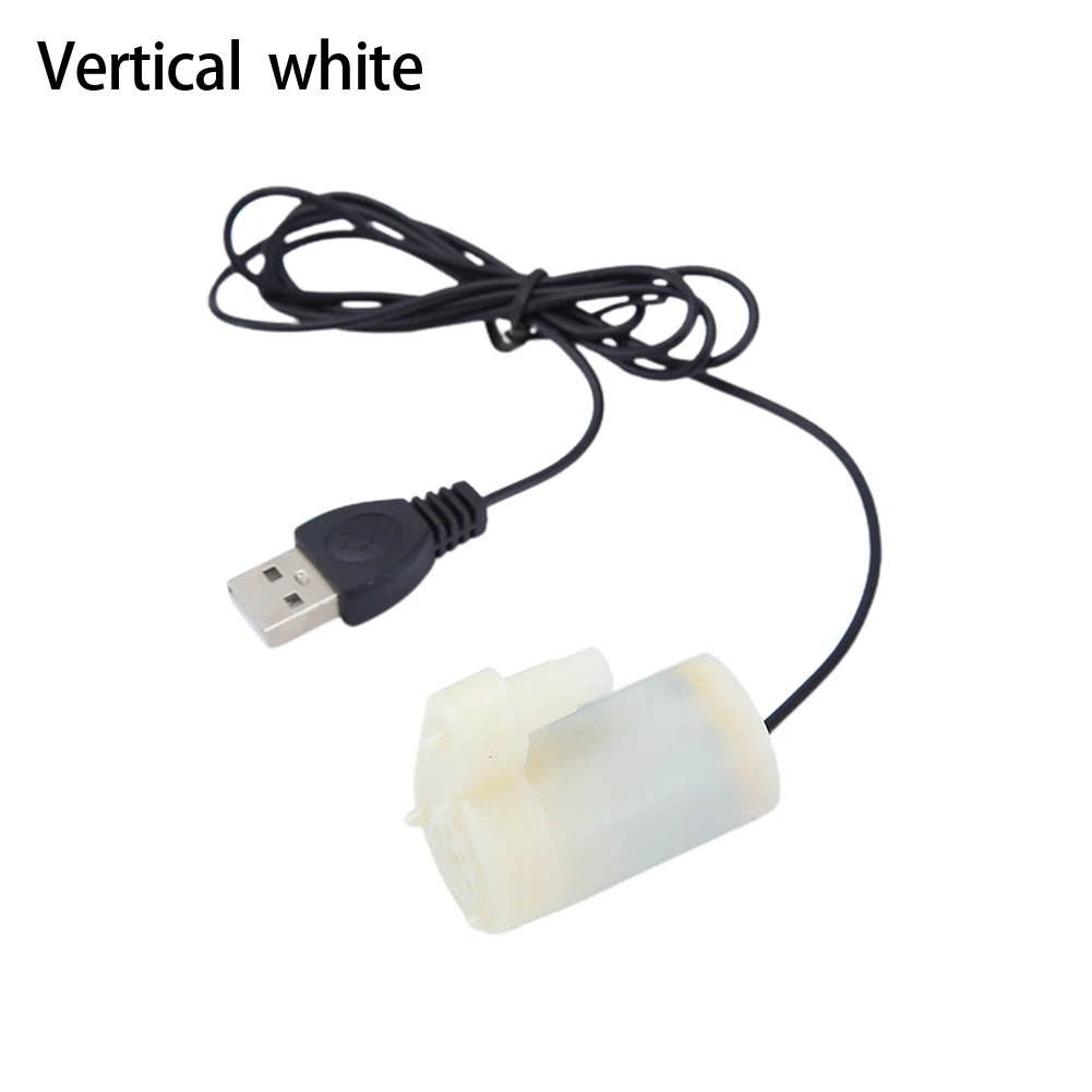 USB ปั๊มน้ํา Mini USB 0 ~ 60 องศาเซลเซียส Air Compressor ป้องกันการกัดกร่อนทนต่อการกัดกร่อน USB Submersible Pum Golden