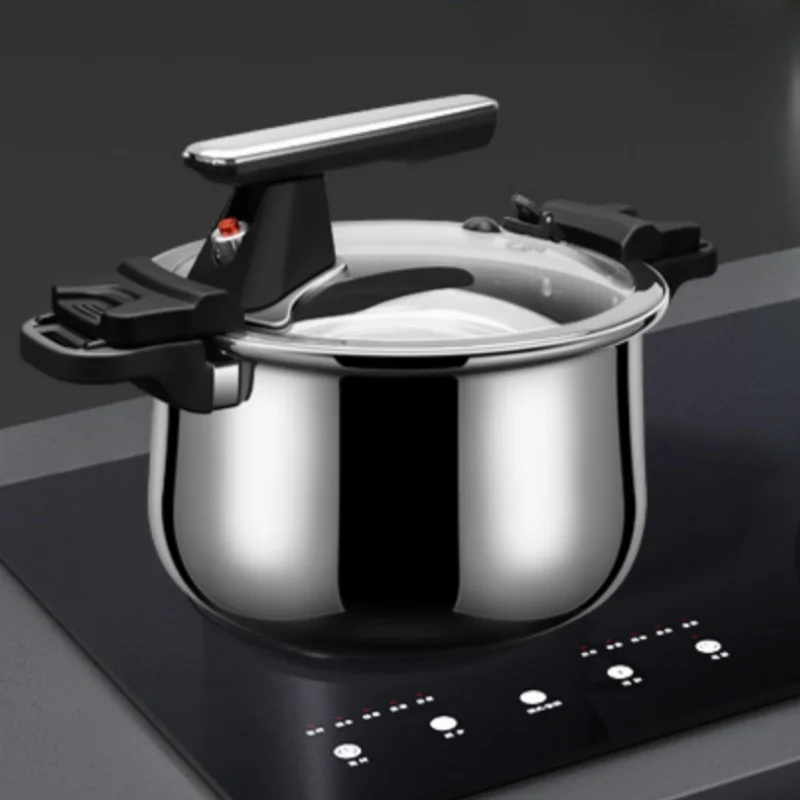 Versatile and Convenient Stainless Steel Micro Pressure Cooker with Large Capacity for Electric Stove Gas Security