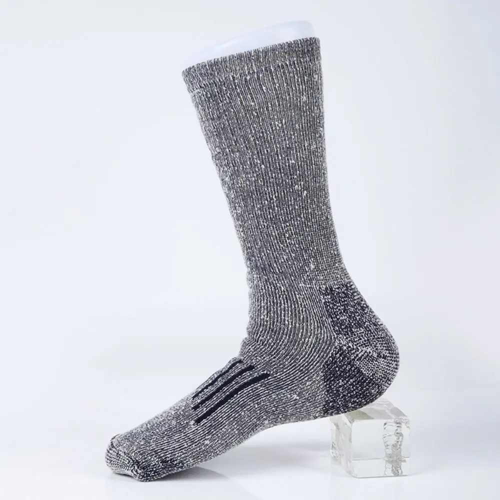 

Cozy Breathable Merino Wool Socks Non-slip Soft Warm Crew Socks Moisture Wicking Thicken Men Boot Sockings Hiking