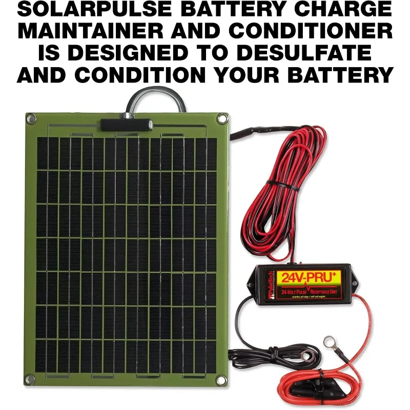 SP-12-12-Watt 24 Volt Solar Pulse Battery Charge Maintainer/Conditioner