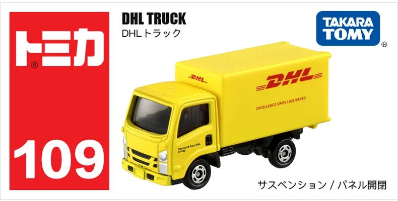 Takara Tomy Tomica 1/64 Transporter Series Car Alloy Toys Pojazd silnikowy Odlewany metalowy model dla dzieci