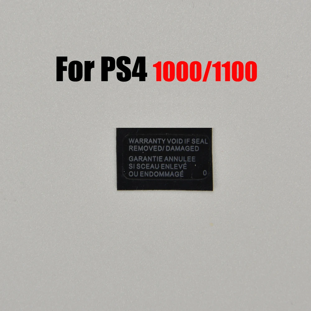 GSF 5PCS Label Sticker For PS4 Pro Slim 1000 1100 1200 2000 Console Housing Seals Tamper-Proof Label Warranty Repair Sticker