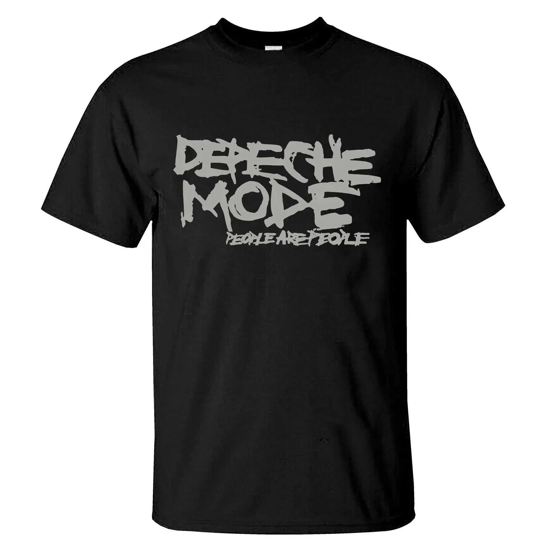 2024 Amazing Tees Women Men Rose Top Black By Depeche Mode T Shirt Casual Oversized T-shirt Double-sided Unisex T-shirts Graphic