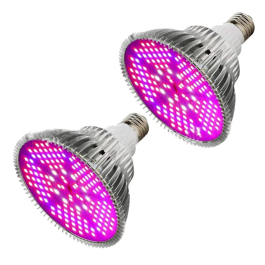 100W LED Grow Light Bulb, 150 LED Plant Bulb Full Spectrum Grow Lights for Indoor Plants, Garden, Flower, Vegetables, Greenhouse
