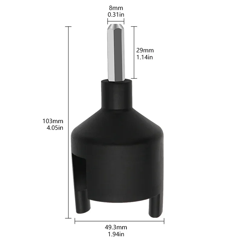 Electric Fence Insulator Sleeve Electric Drill Insulation Buckle Screw Drum High Voltage Pulse Insulator Socket Accessories view 6