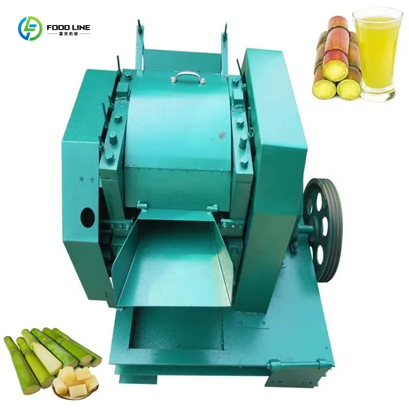 Customized Industrial Grade Commercial Sugarcane Juicer Crusher Big Output Sugarcane Juicer For Complete Juice Processing Line