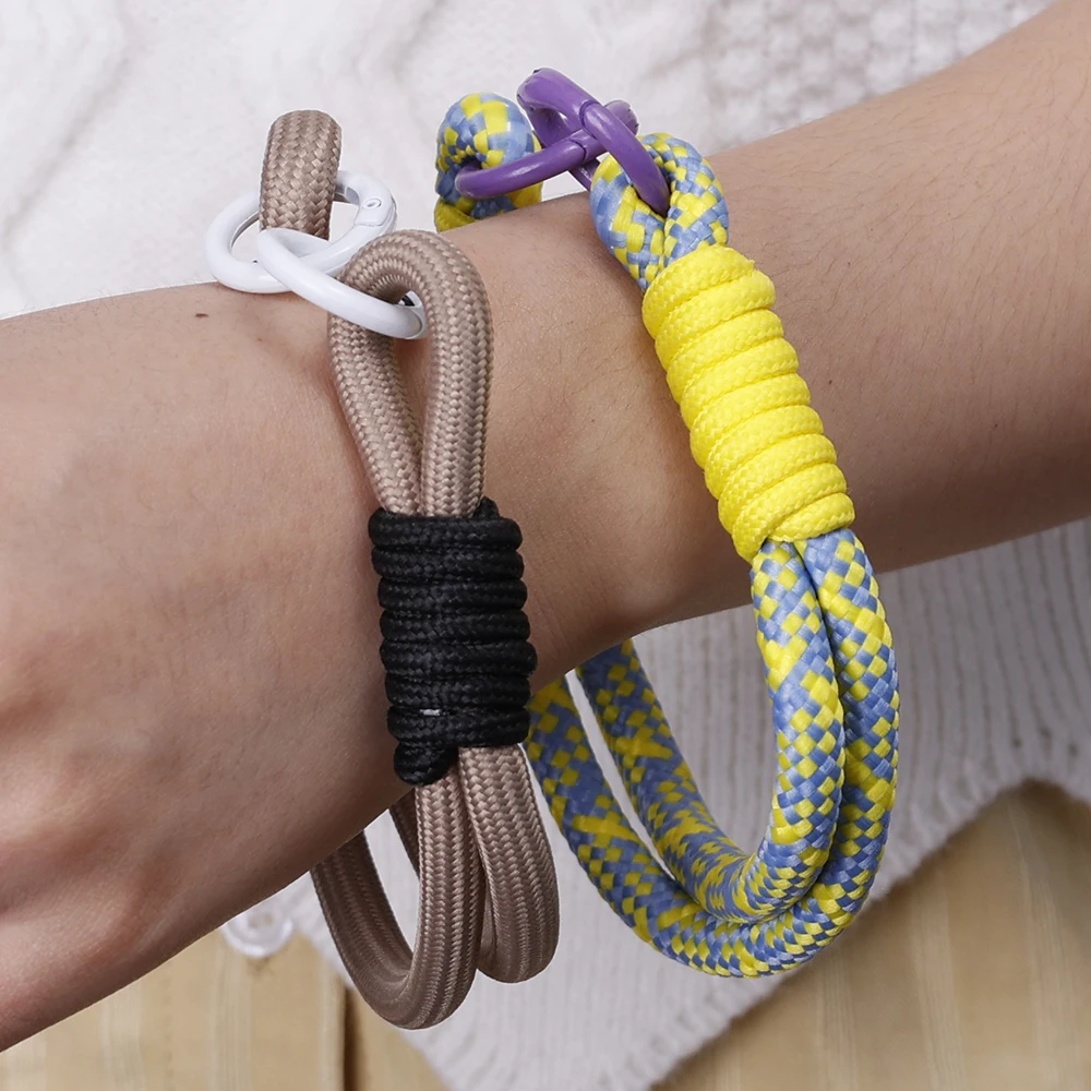 Short Colorful Mobile Phones Lanyard For iPhone Samsung Xiaomi Huawei Google Universal Anti Lost Wristband Hanging Rope