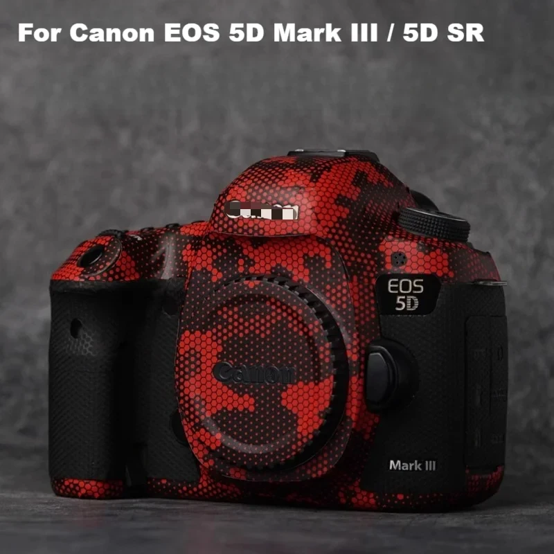 For Canon EOS 5D Mark III/ 5D SR Camera Sticker Protective Skin Decal Vinyl Wrap Film Anti-Scratch Protector Coat 5DM3/ 5D SR