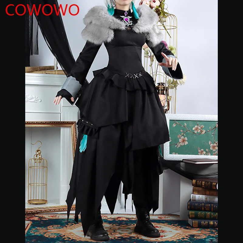 COWOWO Game Final Fantasy 14 FF14 Yshtola Uniform Dress Halloween Outfit Unisex New Custom Made