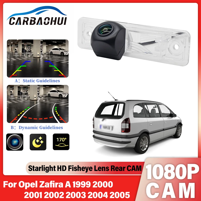 Night Vision CCD Full HD High Quality RCA For Opel Zafira A 1999 2000 2001 2002 2003 2004 2005 Car Parking Rear View Camera
