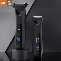 Xiaomi Youpin 2 IN 1 Painless Face Shaver Bikini Mens Body Trimmer IPX6 Waterproof Ball Trimmer Rechargeable Electric Shaver