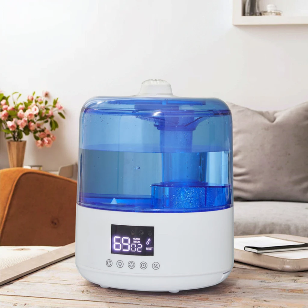 

Home Ultrasonic Cool Mist Aromatherapy Humidifier 3L Electric with Night Light Portable Design for Household Use