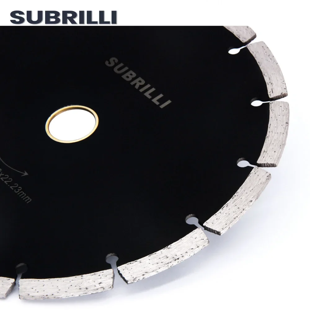 Subrilli-コンクリート大理石石タイル用の7インチ丸鋸刃,ドライおよびウェット使用,セラミックおよび大理石石切断用,180mm