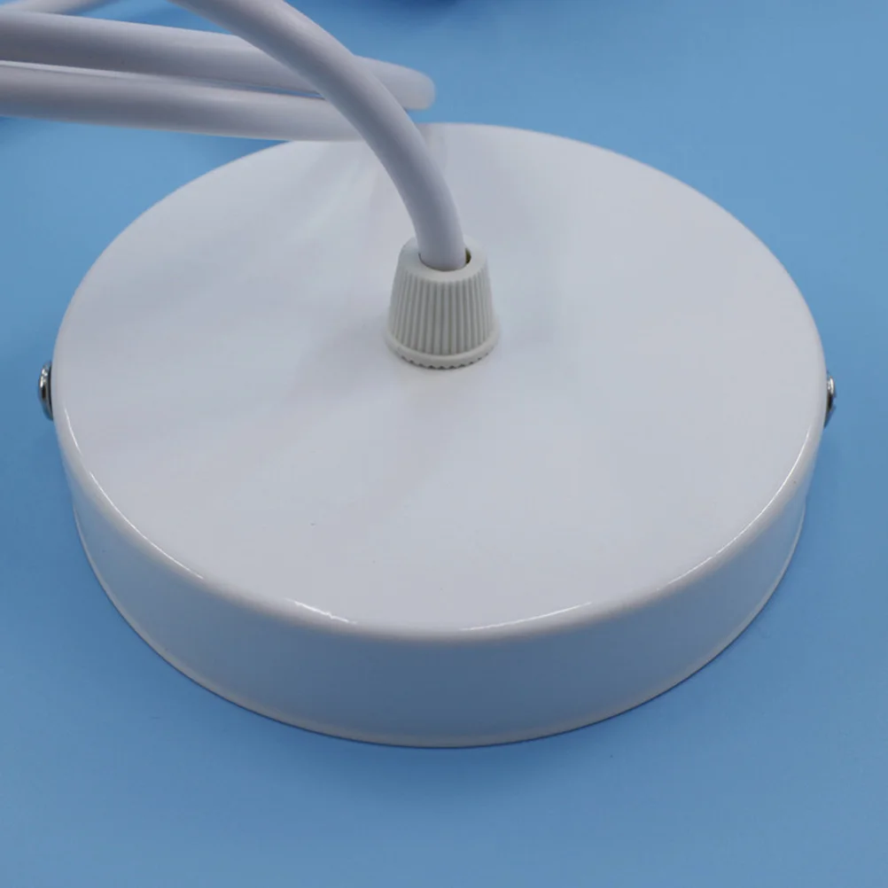

1m E27 LED Lamp Holder Electric Light Socket Base Type Bulb Holder Ceiling Pendent Lamp Cover (White)