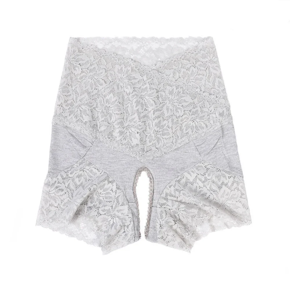 

Lingerie Underpant Women Underwear Super Glossy Sheer Stockings with Sexy Lace High Waisted Underwear for Women