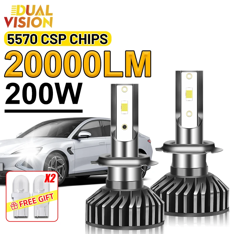 

Лампы для фар головного света, H4, H7, H11, 200 лм, 9005 Вт, H1, 9006, HB3, 6000, HB4, H8, H9, 4300K, 8000K, K, 12 В