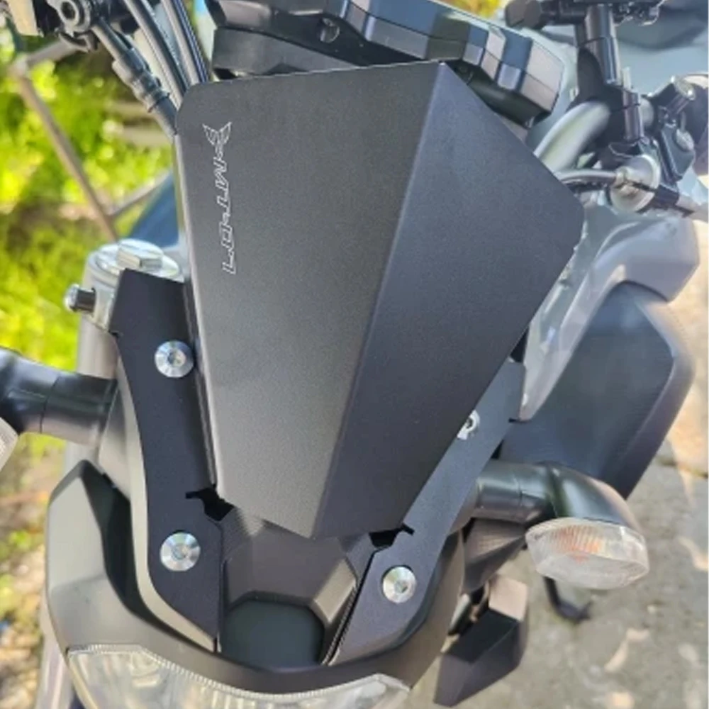 

For YAMAHA MT-07 MT07 MT FZ 07 FZ07 2013 2014 2015 2016 2017 Motorcycle Windscreen Accessories Windshield Wind Shield Deflector