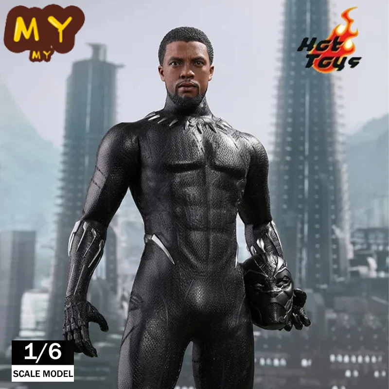 

Original Hot Toys Marvel Black Panther 2.0 ML Action Figure MMS470 1/6 Toy Model Collection Hobbies As Halloween Christmas Gift