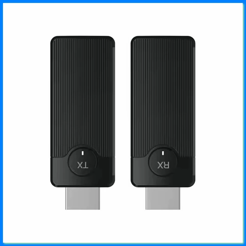 50M Wireless -Compatible Extender Video Transmitter and Receiver 1080P Share Mirror Adapter for PC Notebook TV-A19I