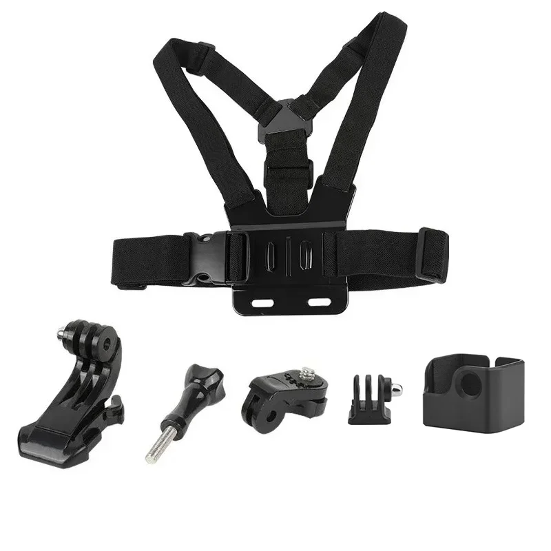 6in1 Sports Gimbal Chest Strap Adapter Expansion Bracket Clip Mount Fixed Belt for DJI Osmo Pocket 3 Camera Accessories