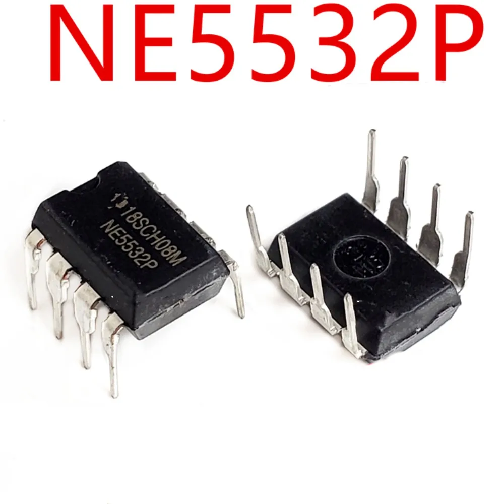 20PCS NE5532 NE5532P NE5532DR Audio Amplifier DIP8/SOP8