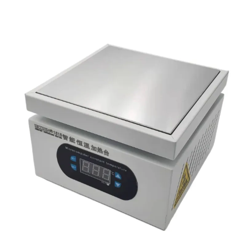Estación de calefacción de 150x150mm, plataforma de precalentamiento Digital, Mantenimiento Electrónico de placa caliente, estación de calefacción para reparación de pantalla LCD PCB