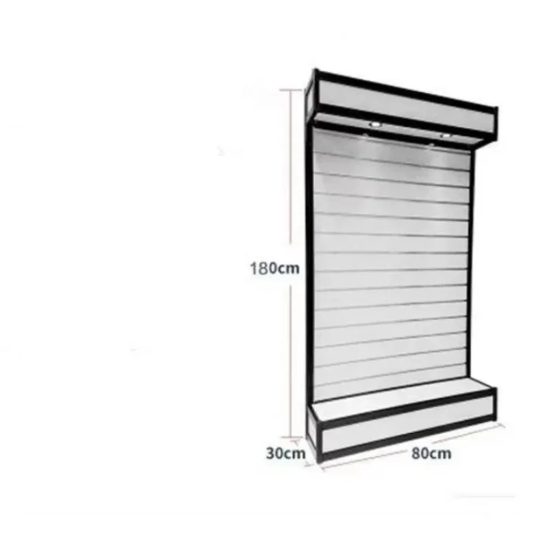 custom.Shop Display Slat Wall Stacking Racks & Shelves Product Display