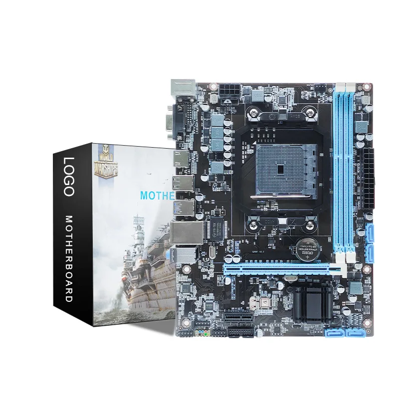 

Brand New A88 Computer Motherboard CPU Set FM2+ Supports 7650K 860K 870K Assembly Desktop