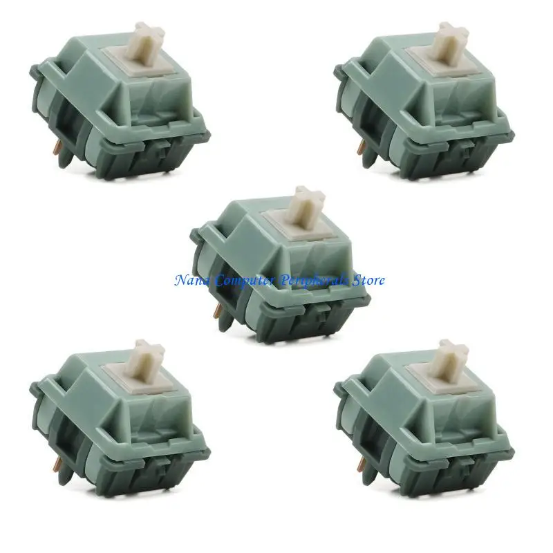 مفاتيح F68C JWK Green Snake Linear مع 65 جرام مطلي بالذهب المطلي بالذهب 5pin