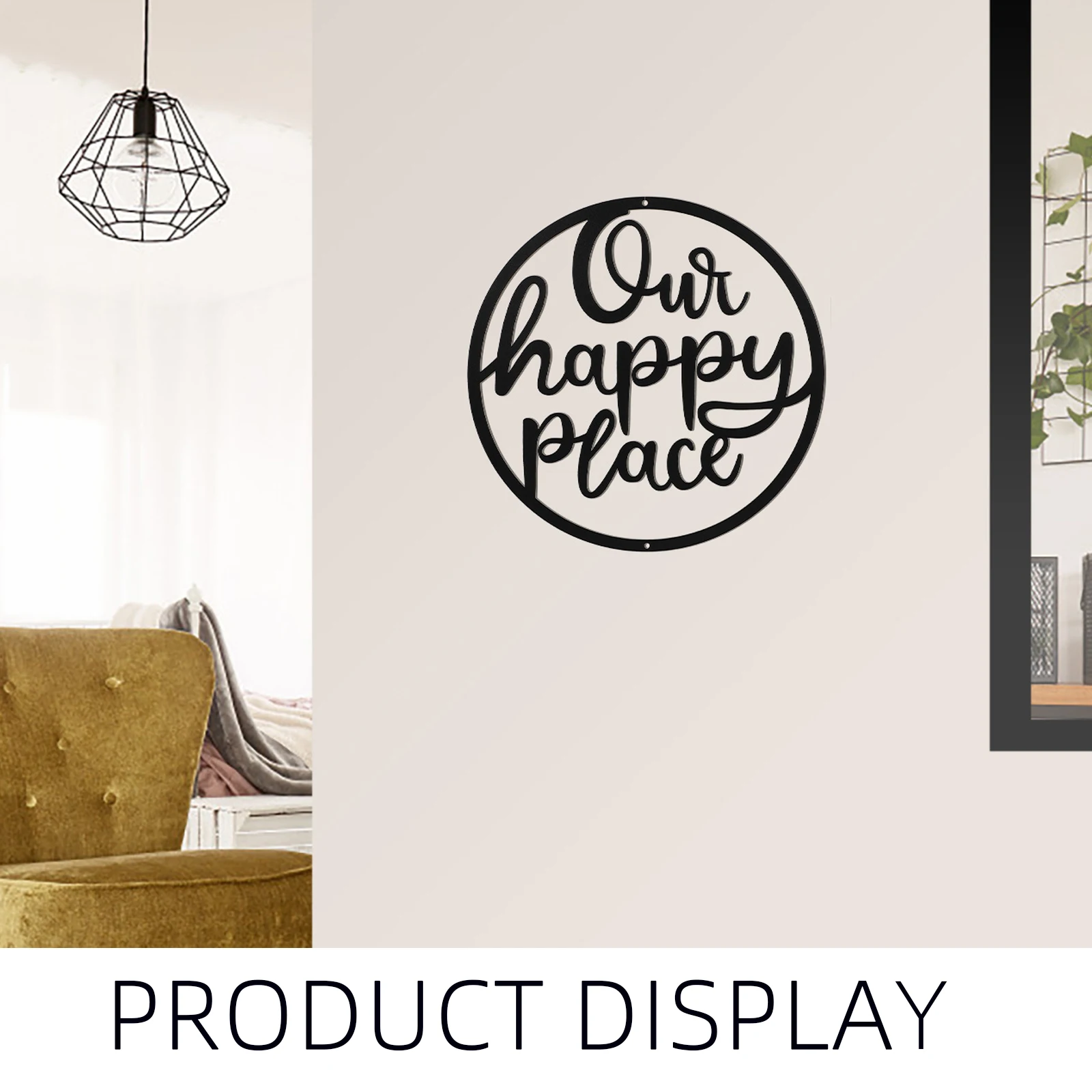 

1Set Iron Art Hanging Sign Rustic Style Creative Pendant for Laundry Room Wall Decor Home Decorative Ornament Home Hanging Decor