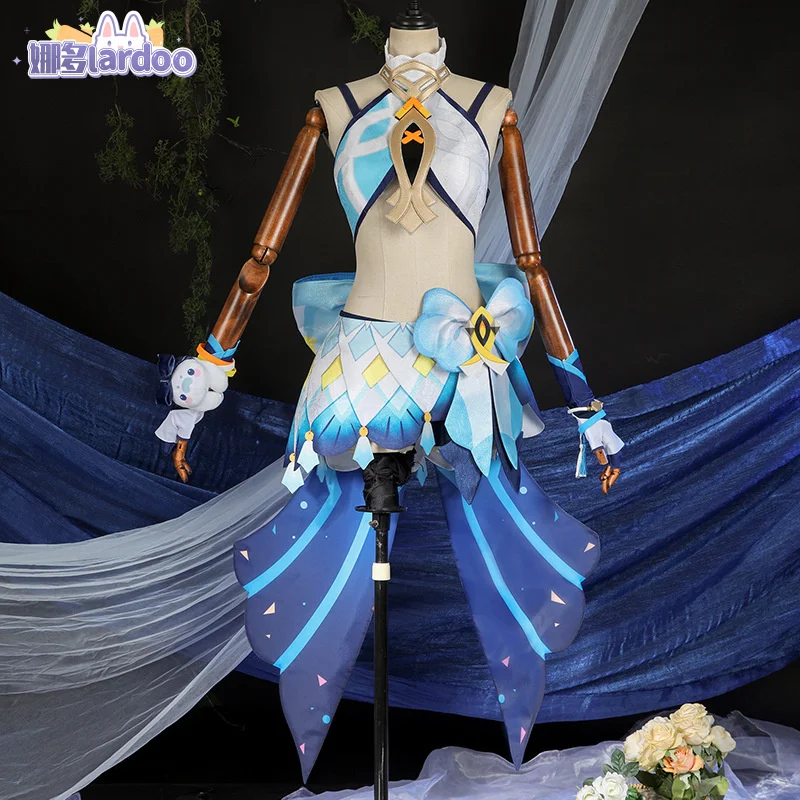 

Genshin Impact Mualani Cosplay Costume Cos Game Anime Party Uniform Hallowen Women Play Role Clothes