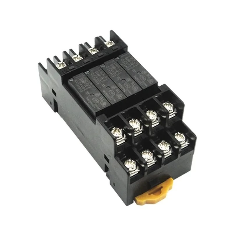 

4-канальный тонкий маленький микро промежуточный релейный модуль FY4BN-24VDC Плата усилителя ПЛК