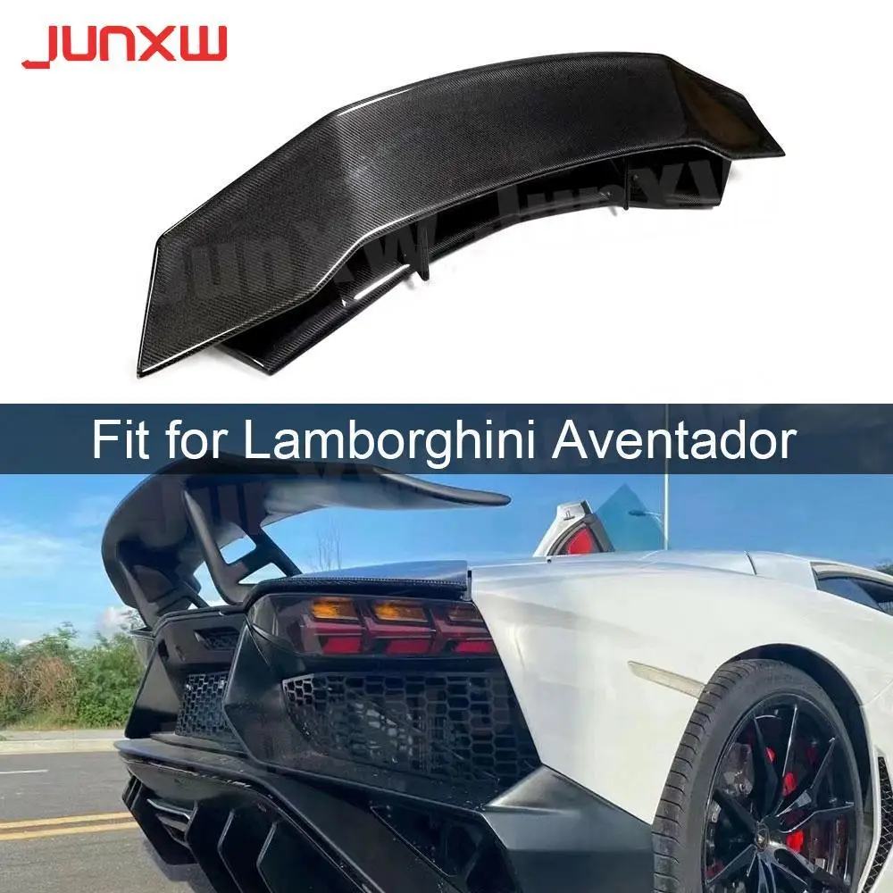 

Car Rear Spoiler Wings for Lamborghini Aventador LP700 LP720 LP750 2011 - 2019 Carbon Fiber