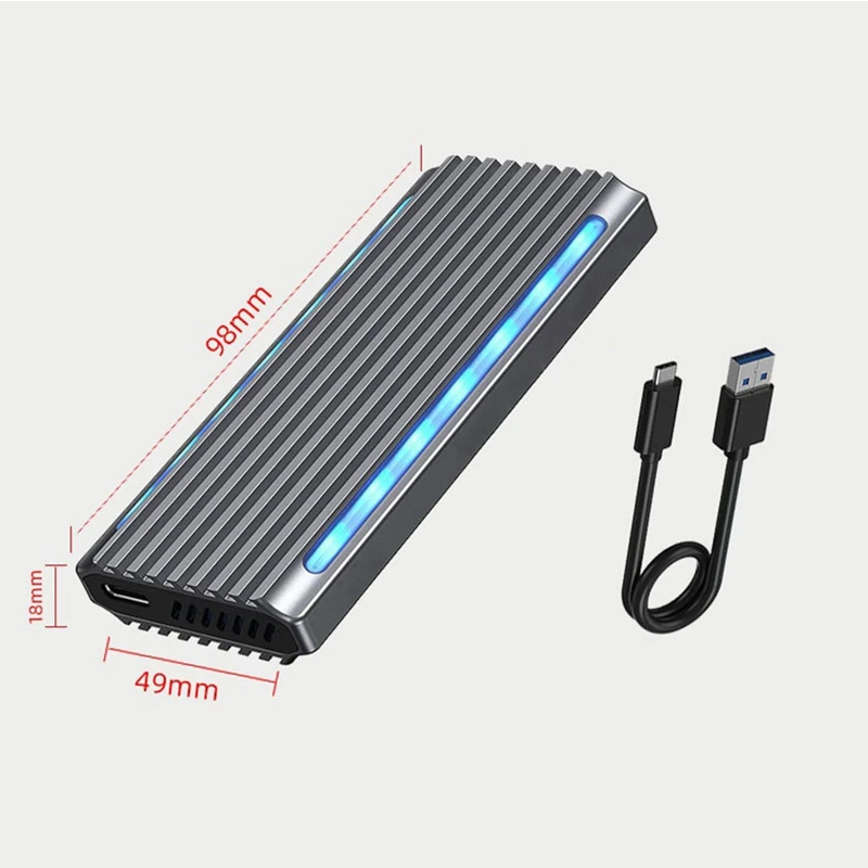 Корпус для SSD типа C, USB, 10 Гбит/с