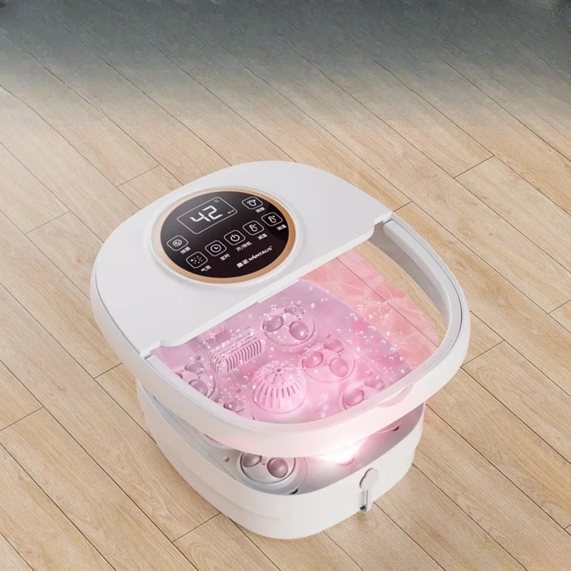 

Foldable Automatic Massage Foot Spa Bath Massager Temperature Control Portable Electric Foot Soaking Tub Sterilization Foot Tub
