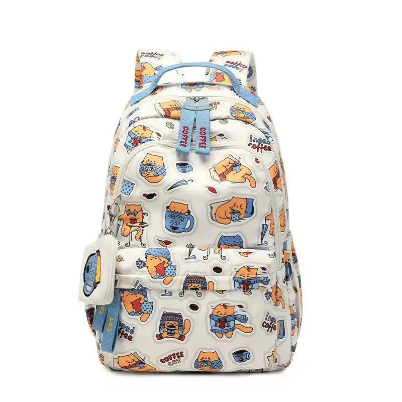 

Рюкзак для ноутбука с принтом для девочек, милые школьные рюкзаки и сумки для студентов колледжа, детские рюкзаки Kawaii, женские повседневные рюкзаки