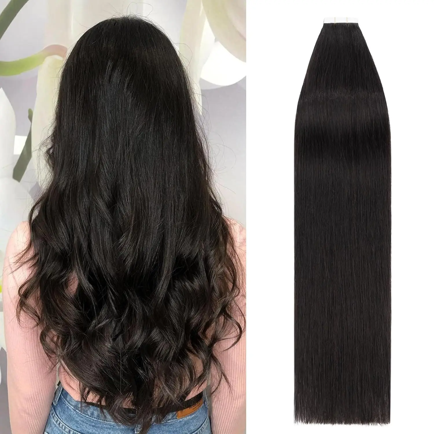 

Remy Straight Tape In Hair Extensions Коричневая невидимая блондинка Virgin Skin Weft 100 Наращивание человеческих волос 24 26 дюймов для женщин