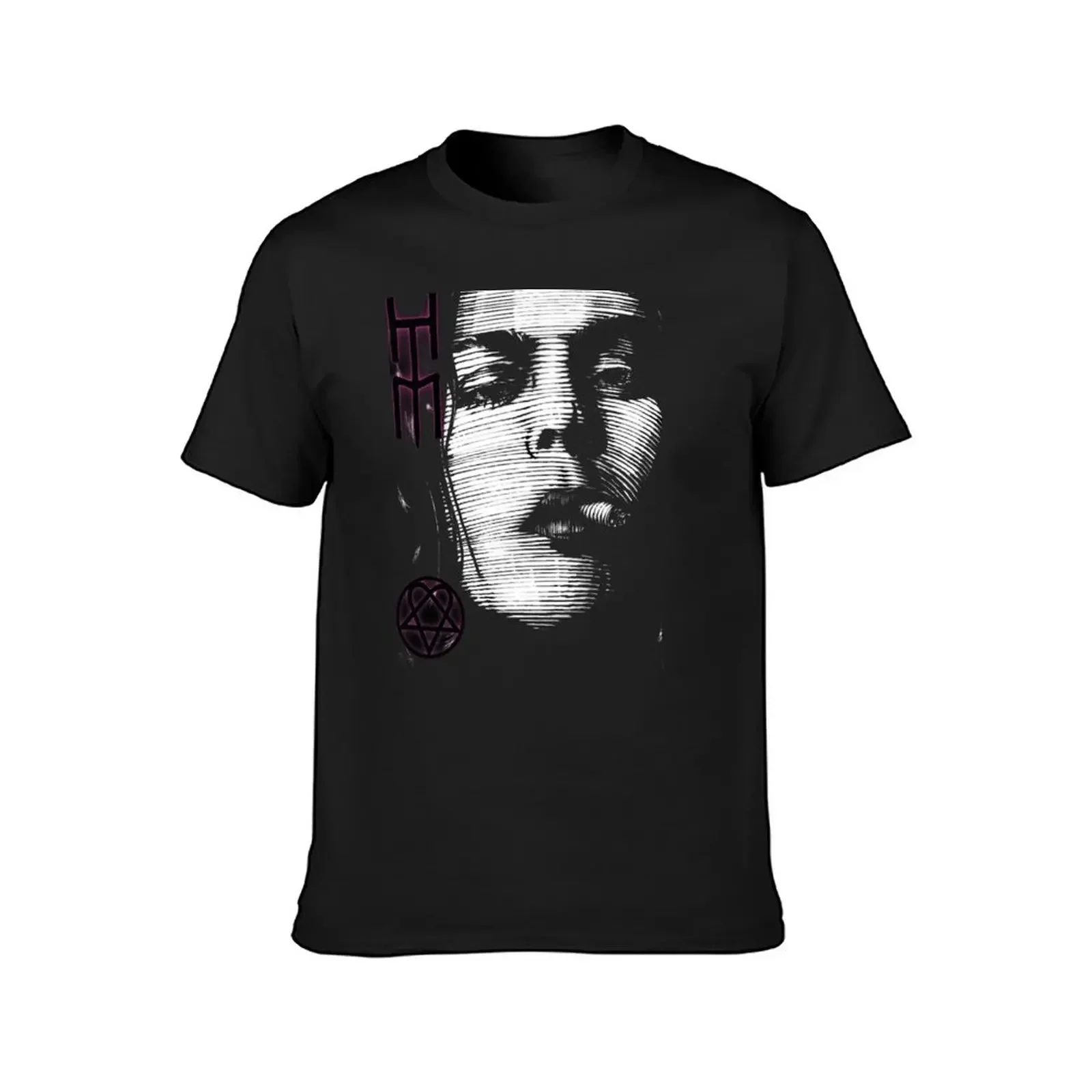 Him Valo Razorblade Tee OPTIMIZED FOR BLACK SHIRTS T-Shirt customizeds quick drying funny t shirts for men