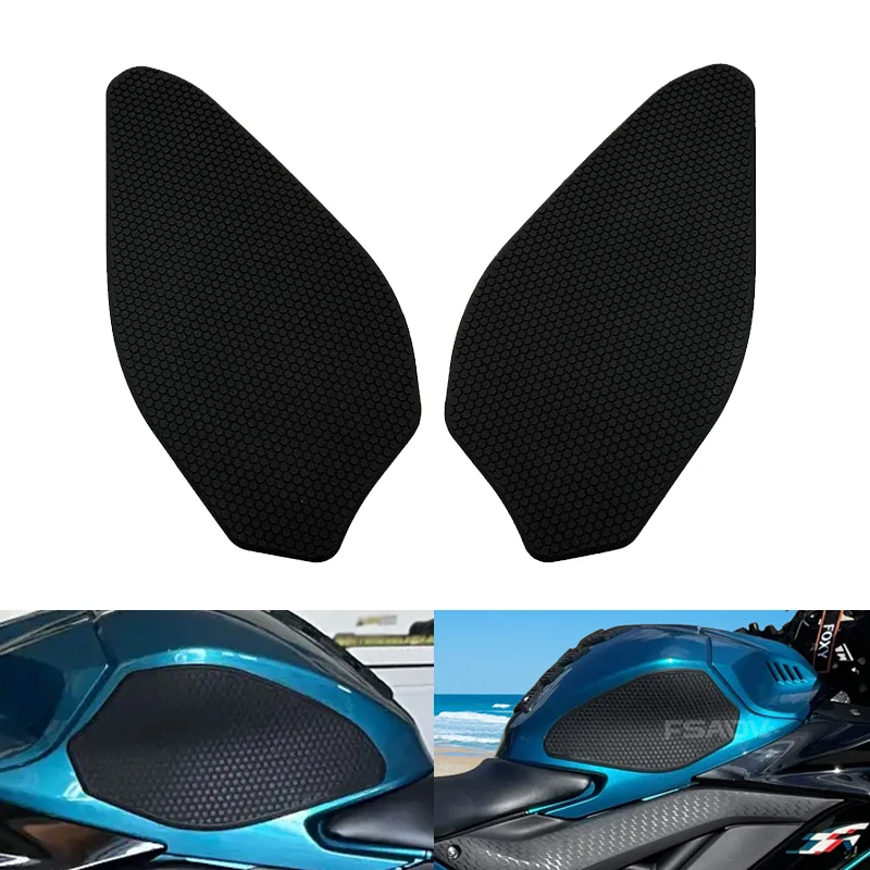 

Для YAMAHA YZF-R25 YZF-R3 YZF R3 R25 2019 2020 2021 2022 2023, защитная наклейка на боковую накладку на бак, наклейка на газовая наколенница, наклейка