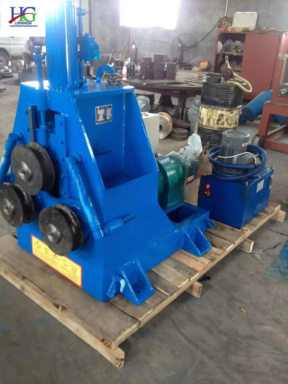 Hydraulic Round Bending Machine Section Bender Roller Profile Rolling Roladoras