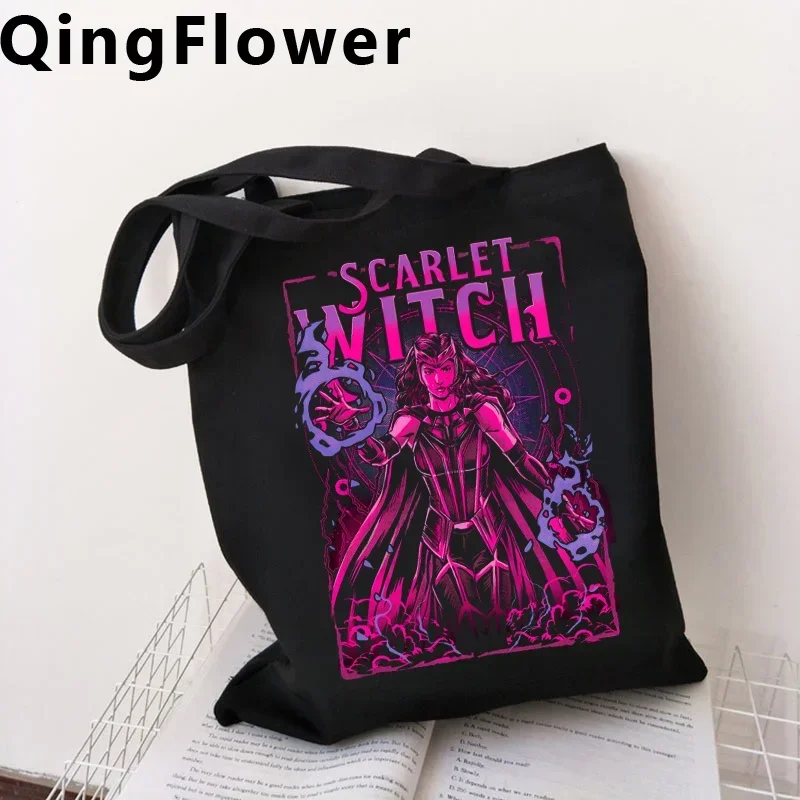 Scarlet Witch shopping bag grocery jute bag bolso tote reusable bag sacola tote reusable boodschappentas grab