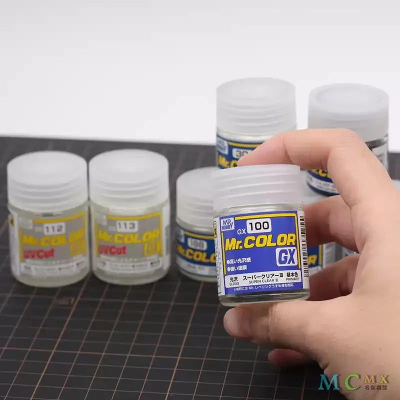 MR HOBBY GX100 ~ GX114 طلاء حماية فائق الوضوح III UV مقطوع بالزيت 18 مللي لمجموعات هواية النموذج العسكري أدوات التلوين #3