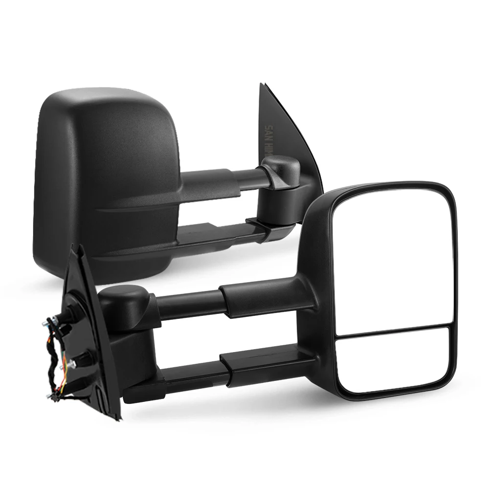 

Trailer RV 4x4 4WD Pickup Car Extendable Towing Mirrors For Volkswagen Amarok 2009-ON