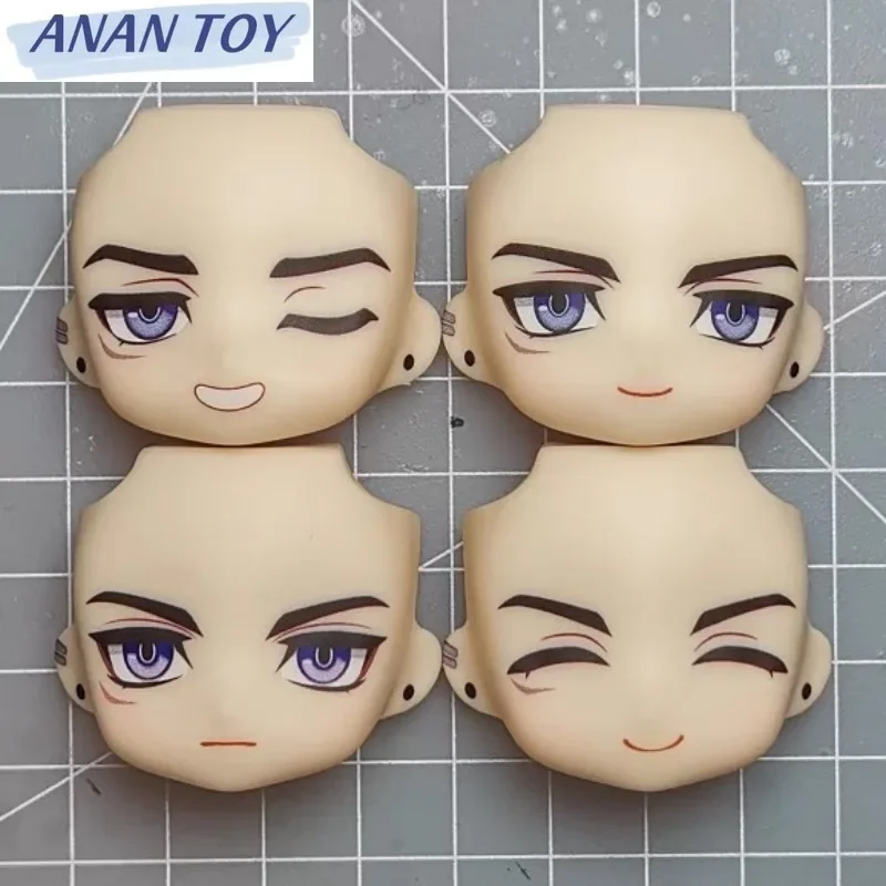 

Wriothesley GSC Face Ob11 YMY Doll Handmade Water Sticker Faceplates Anime Game Cosplay Toy Accessories