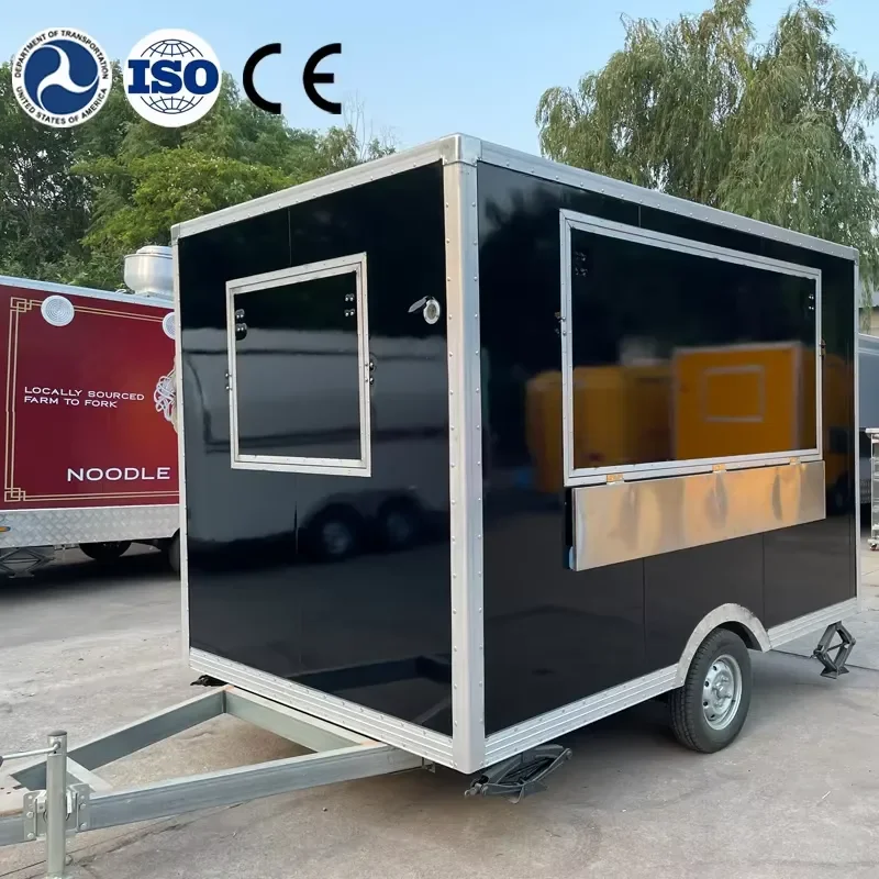Motorhome Car Camping Trailer Off Road Folding Camper Trailer Happy Camper With Bathroom and Kitchen