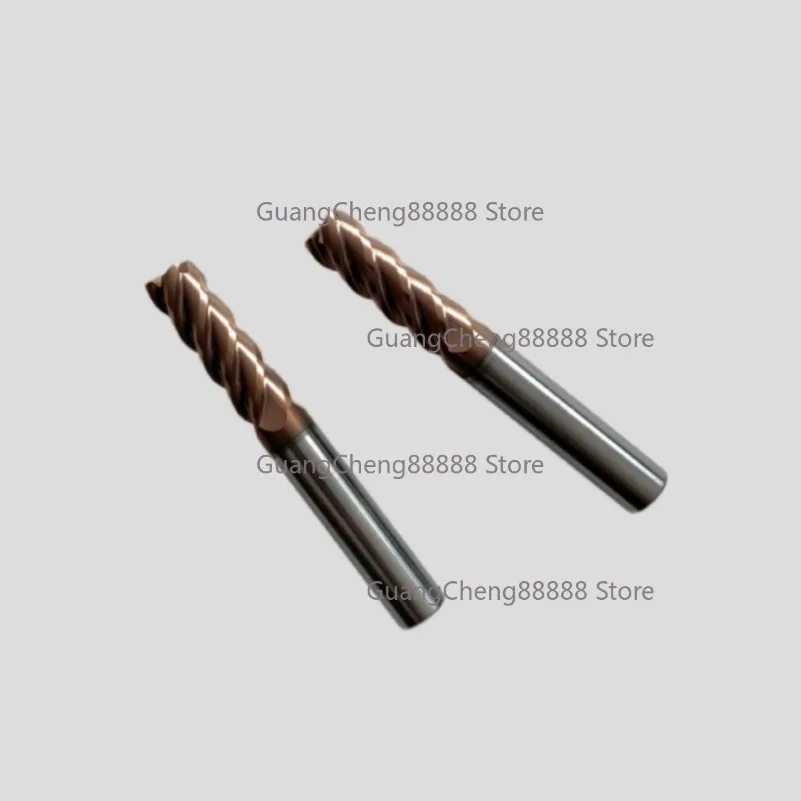 70 degree 4 edge tungsten steel milling cutter carbide CNC flat bottom high hard seismic