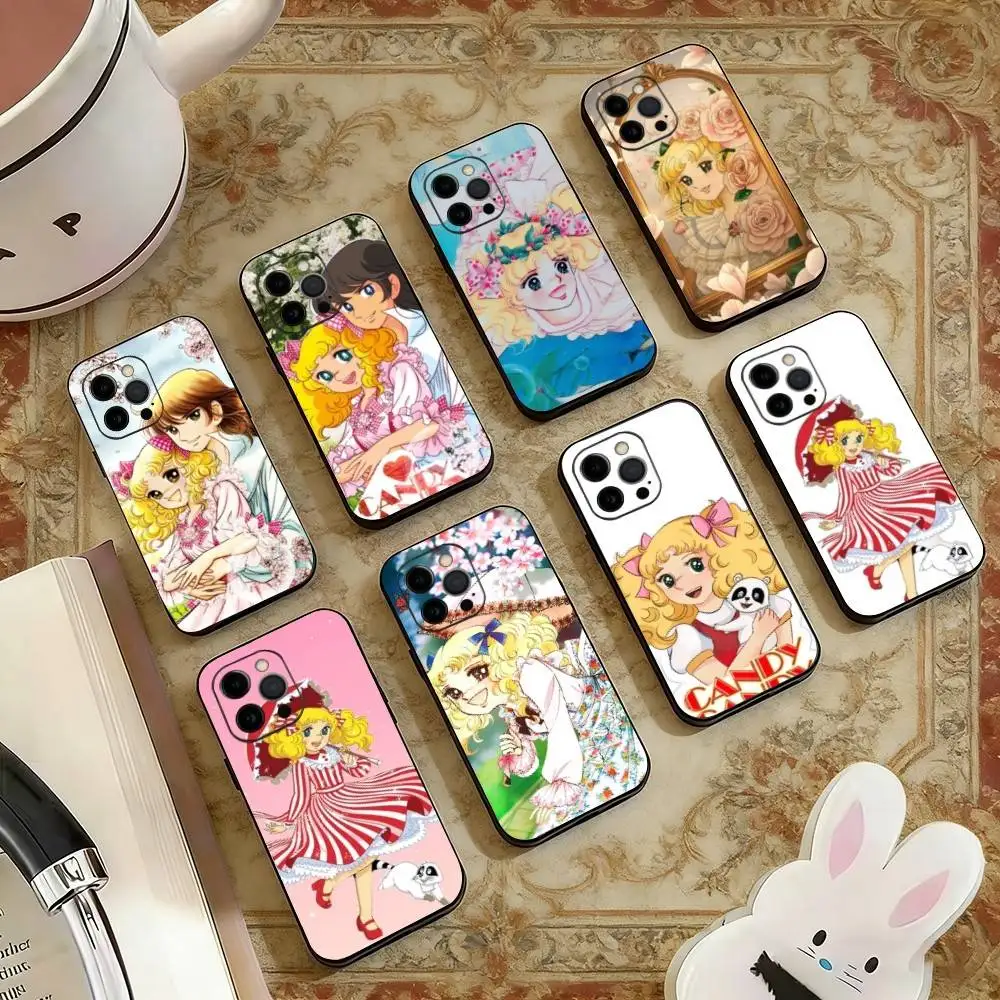 C-Candice Candy White Ardlay  Phone Case For iPhone 17, 16,15,14,13,12,11 Plus,Pro Max, Others Soft Black Cover