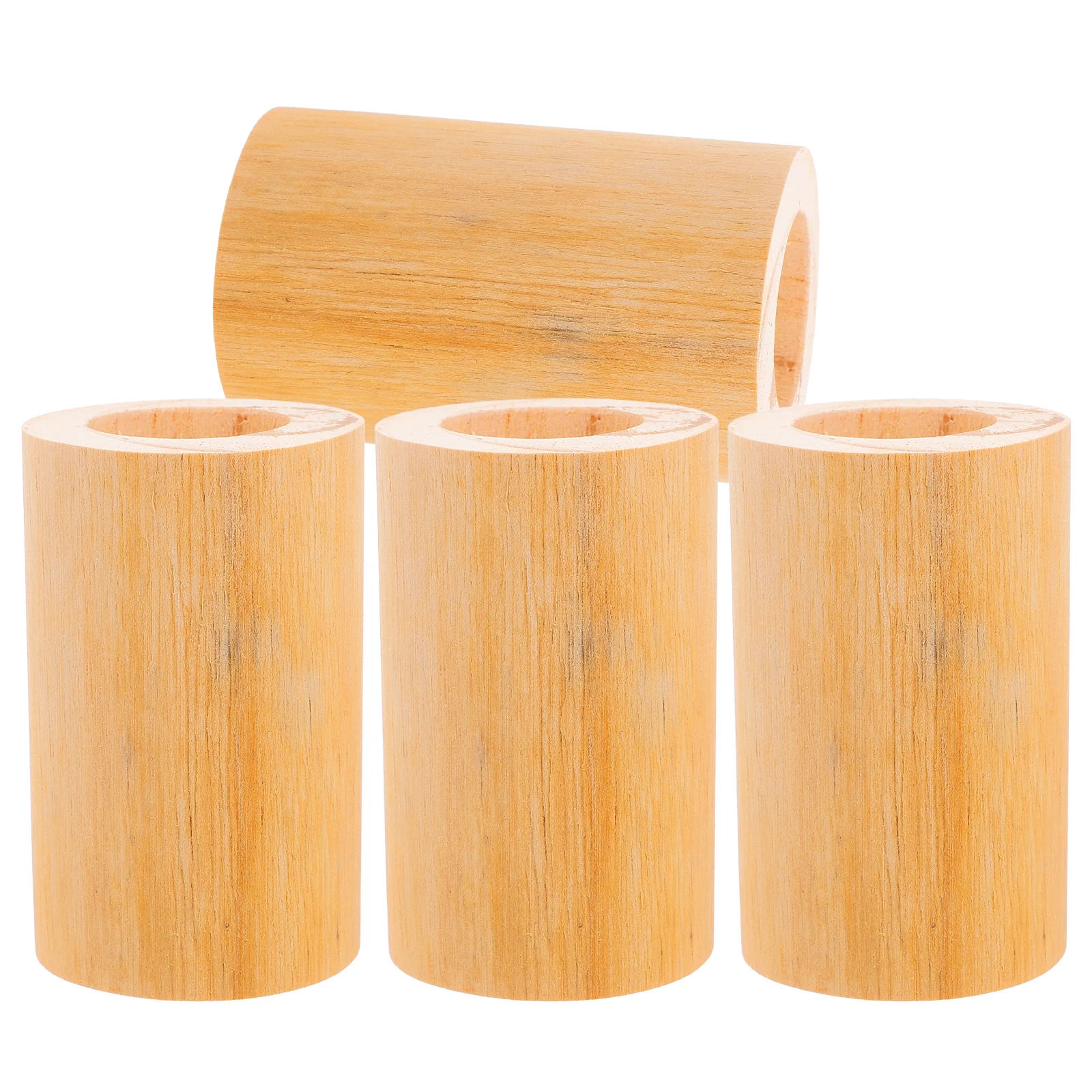 

4pcs Furniture Riser Heightening Leg Blocks Sturdy Sofa Supports Extend Chair Legs Desk Elevator Bed Lifts Wood Durability