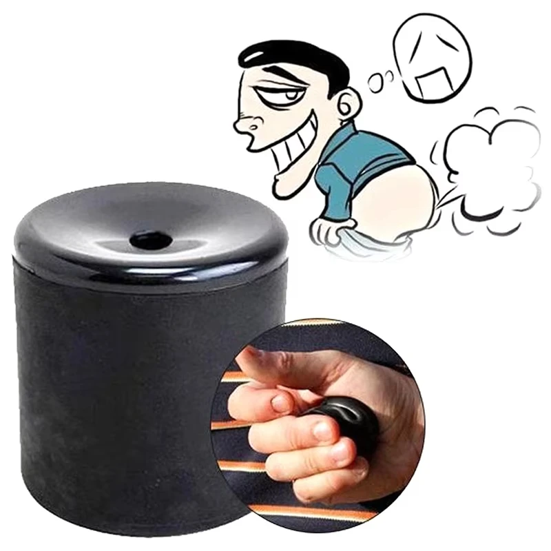 1Pcs Squeeze Fart Machine Prank Toys Portable Soft Rubber Christmas Party Funny Fart Noise Maker Black Prank Toys