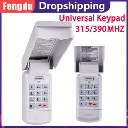 Universal Garage Door Opener Keypad 315MHZ Wireless Keyless Entry Genie Overhead Linear Learn Button Dip Switch